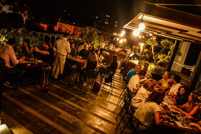 Kitchen Yard on Saturday Night